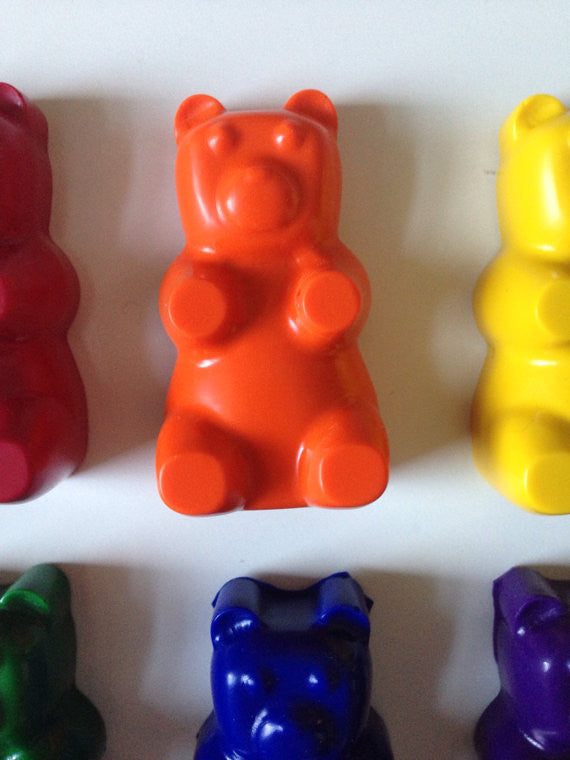 Eco Friendly Gummy Bear Crayons
