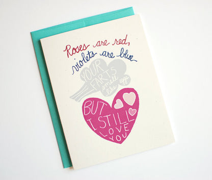 Roses Are Red Greeting Card