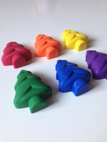 Eco-Friendly Evergreen Tree Crayons