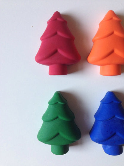 Eco-Friendly Evergreen Tree Crayons
