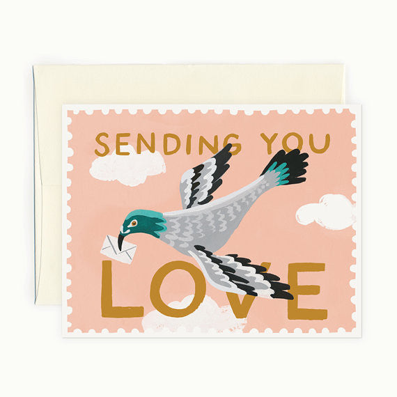 Sending You Love Greeting Card