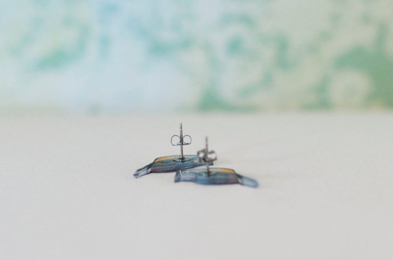 Tufted Titmouse Studs