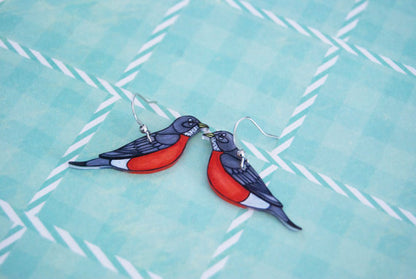 Robin Bird Studs