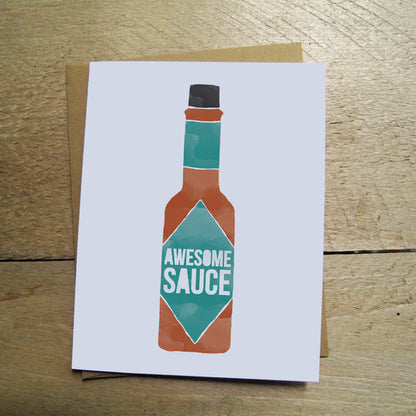 Awesome Sauce Card