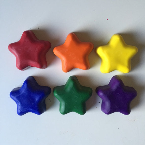 Eco-Friendly Oversized Star Crayons