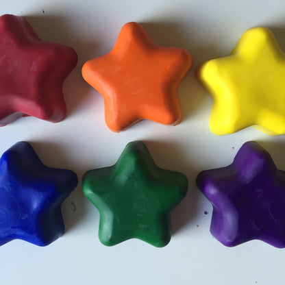 Eco-Friendly Oversized Star Crayons