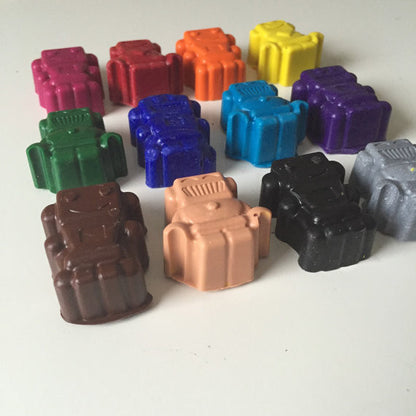 Eco-Friendly Robot Crayons