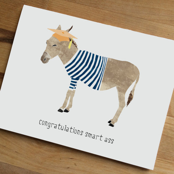 Congratulations Smart Ass Card