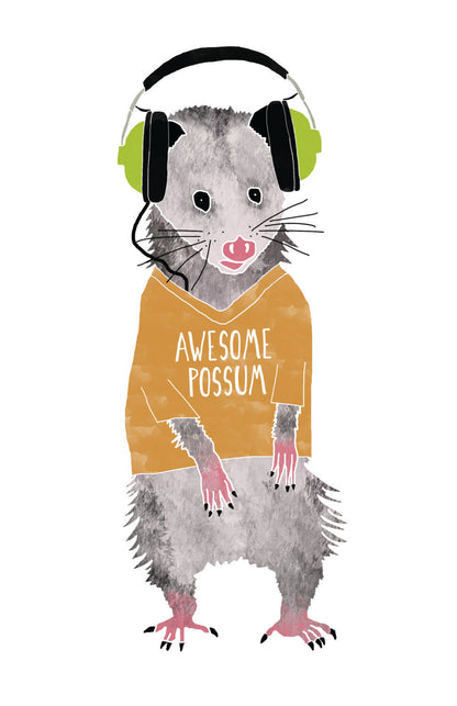 Awesome Possum Print