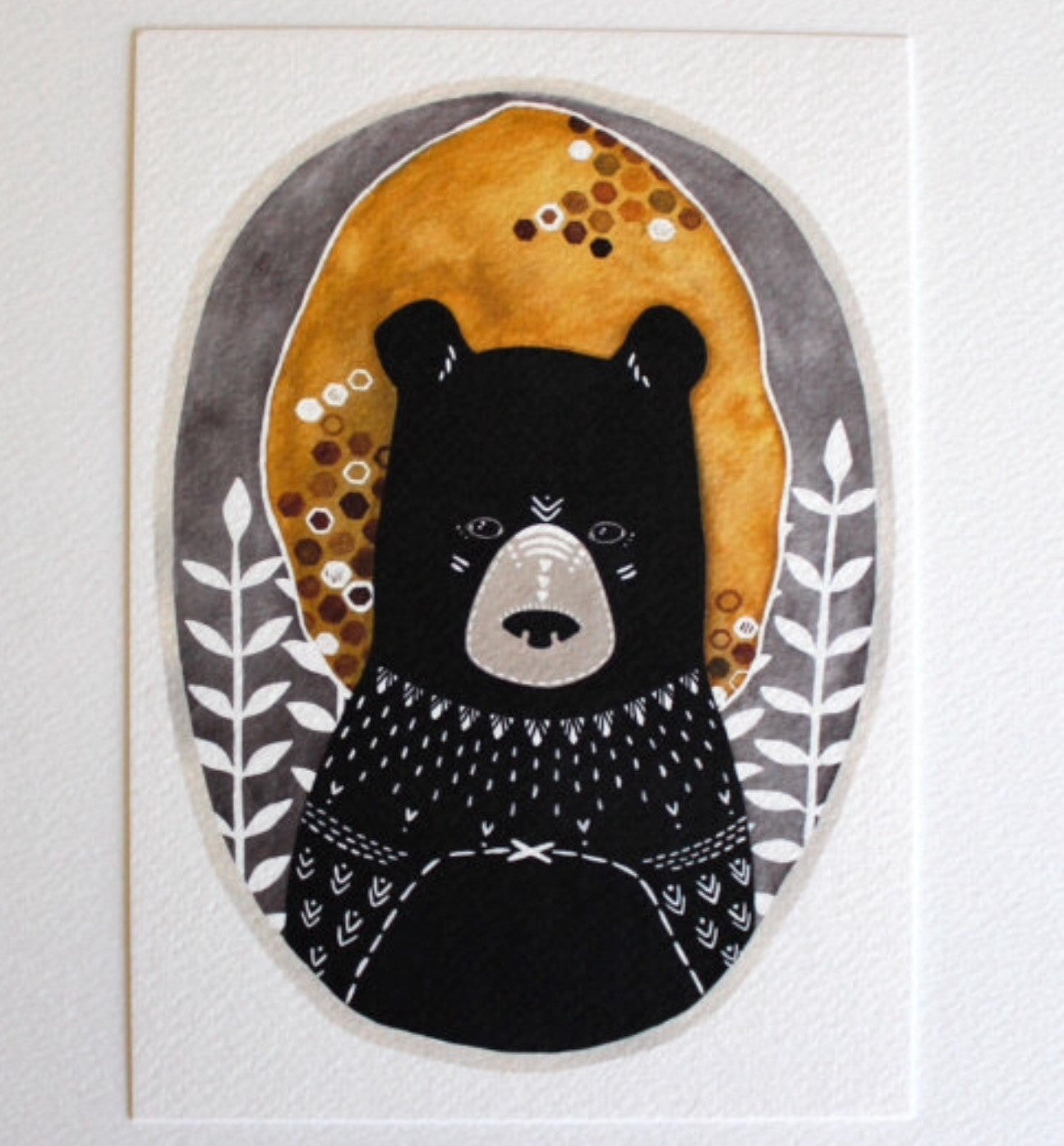 Rafi The Honey Bear 8x10" Print