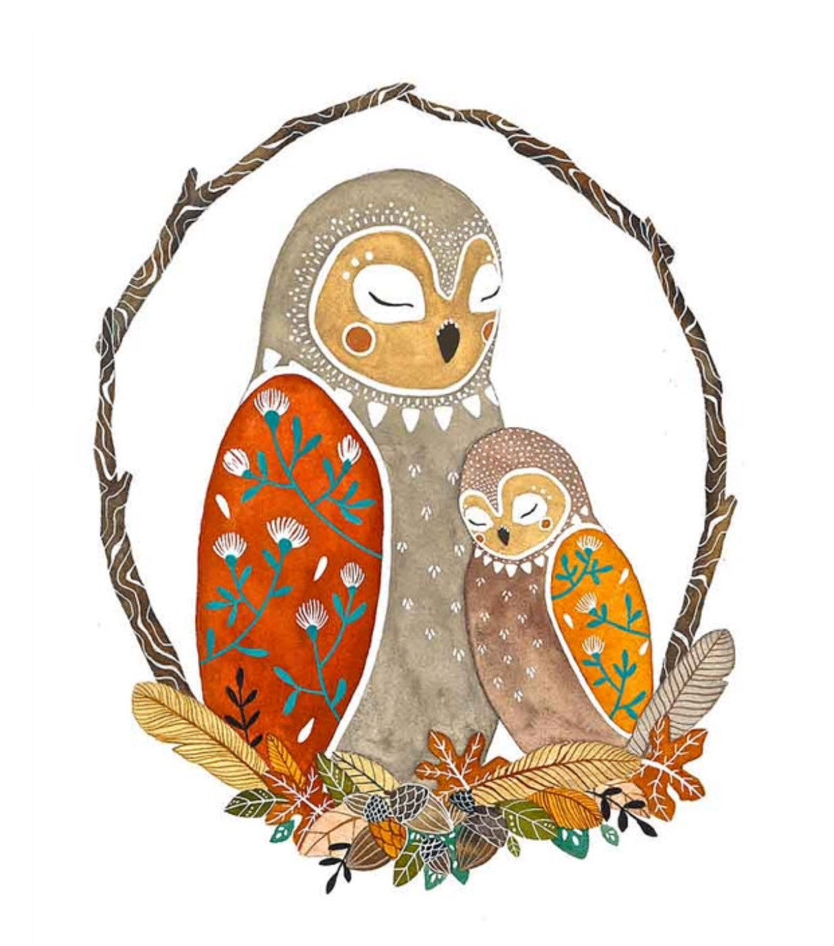 The Owl Nest 8x10" Print