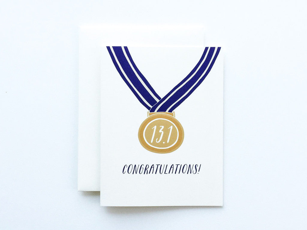 Half Marathon Card