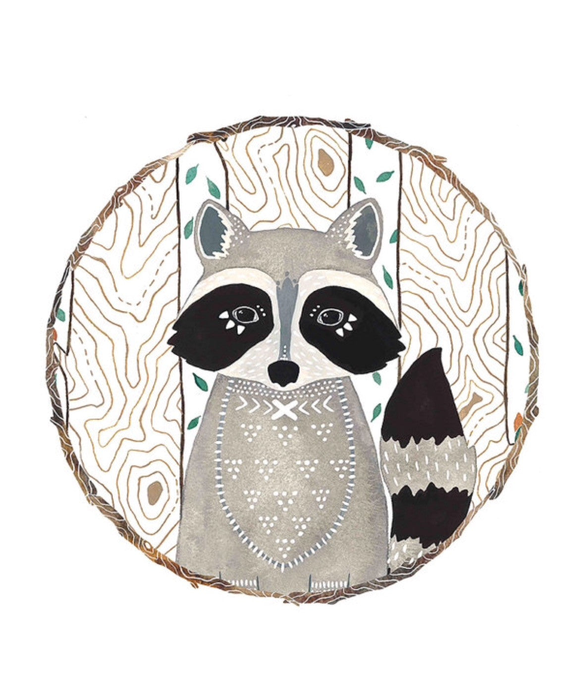 Sterling The Raccoon 8x10" Print