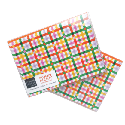 Funky Picnic Stationery + Sticker Set