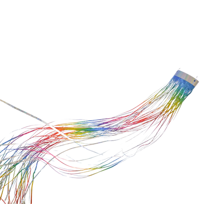 51" Rainbow Mylar Windsock
