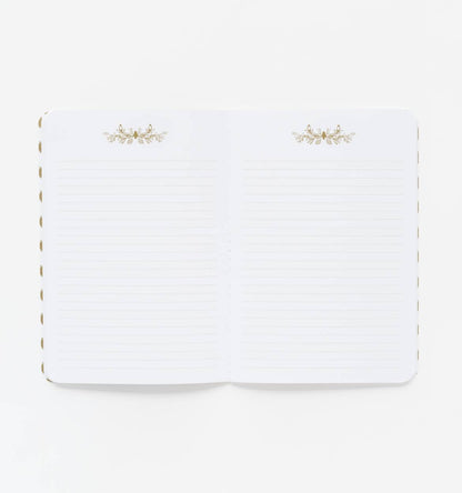 Lively Floral Stitched Notebook Set