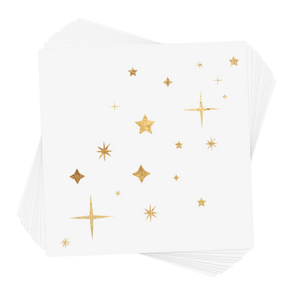 Twinkle and Shine Metallic Temporary Tattoo