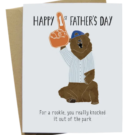 1st Father's Day Card