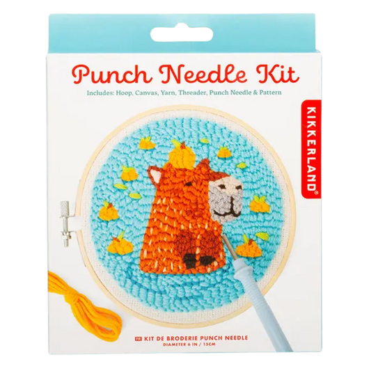 Capybara Punch Needle Kit