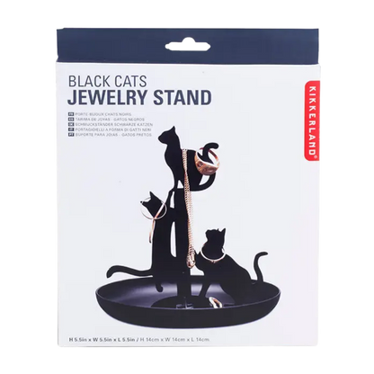 Black Cats Jewelry Holder