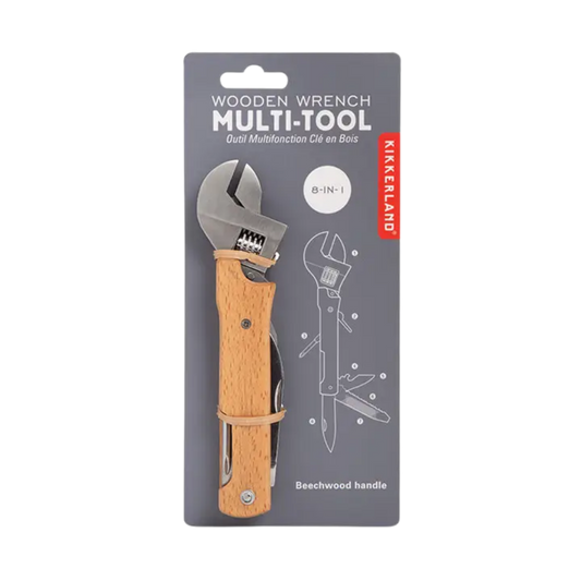 Wooden Wrench Multi-Tool