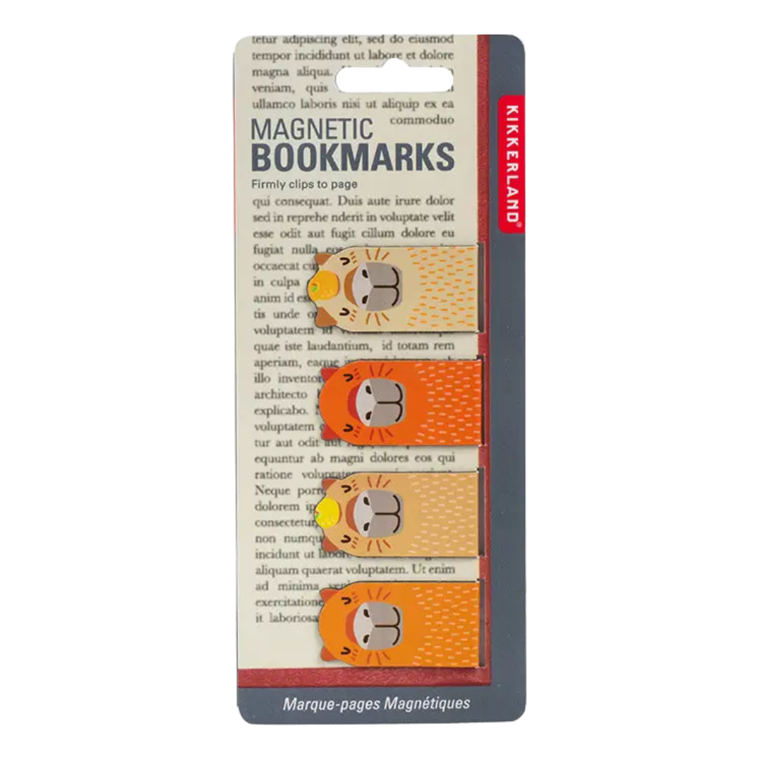 Capybara Magnetic Bookmarks (4ct)