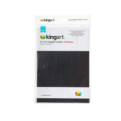 Graphite Transfer Paper - 9" X 13" - 25 Sheets