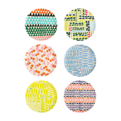 Patterned Melamine Plate