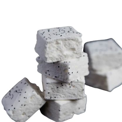 Lemon Poppyseed Marshmallows