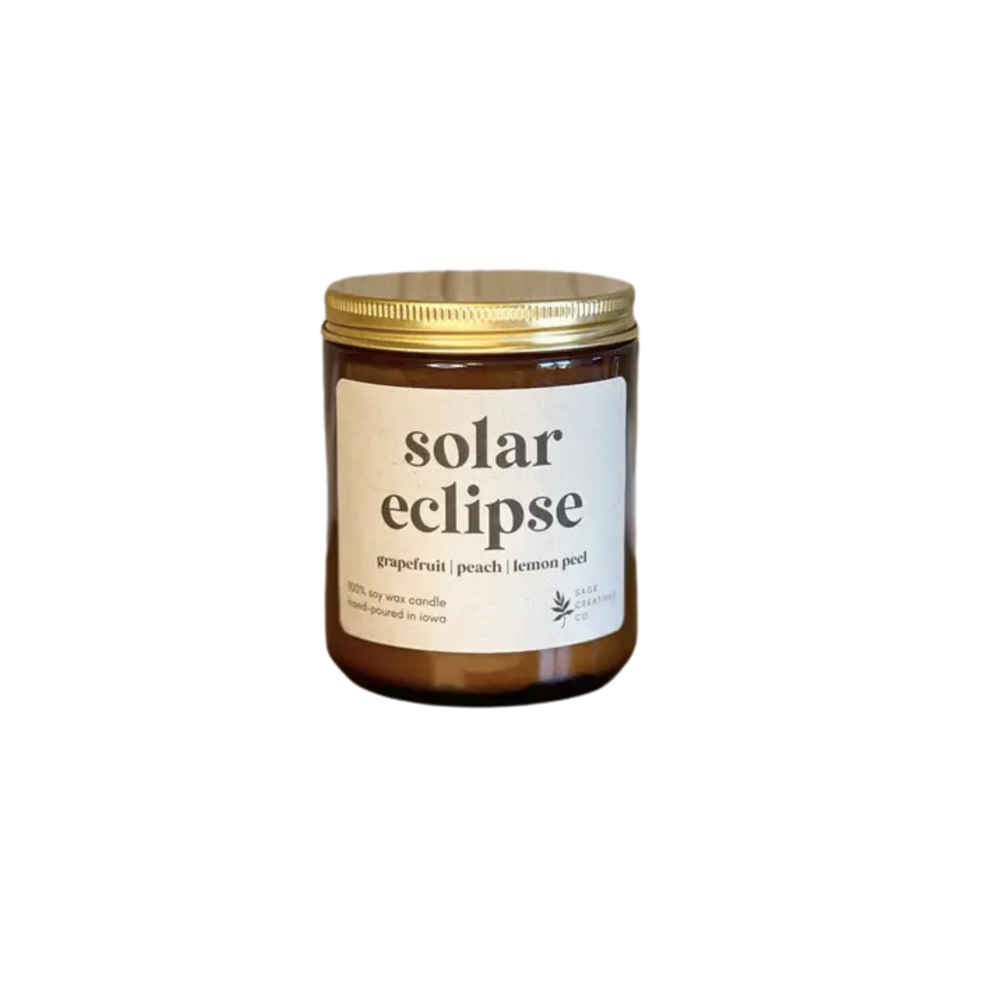Solar Eclipse Soy Wax Candle