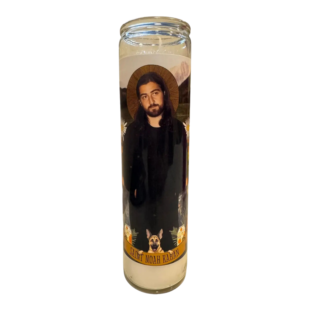 The Noah Kahan Prayer Saint Candle