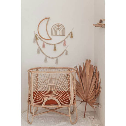 La Luna Rattan Wall Decor