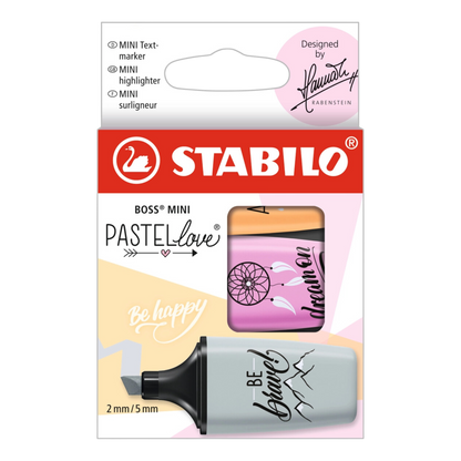 Stabilo Boss Mini Pastellove Highlighter Sets
