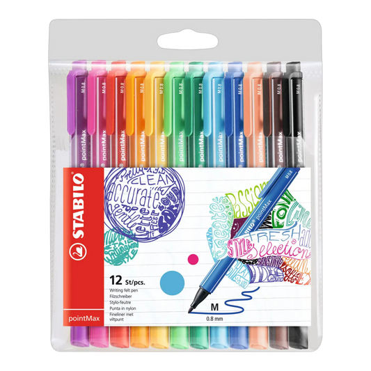 Stabilo Pointmax Pen Set of 12