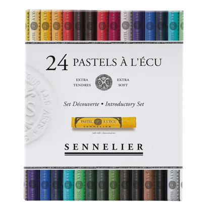 Sennelier Extra-Soft Pastel Full Stick 24 Set, Introductory