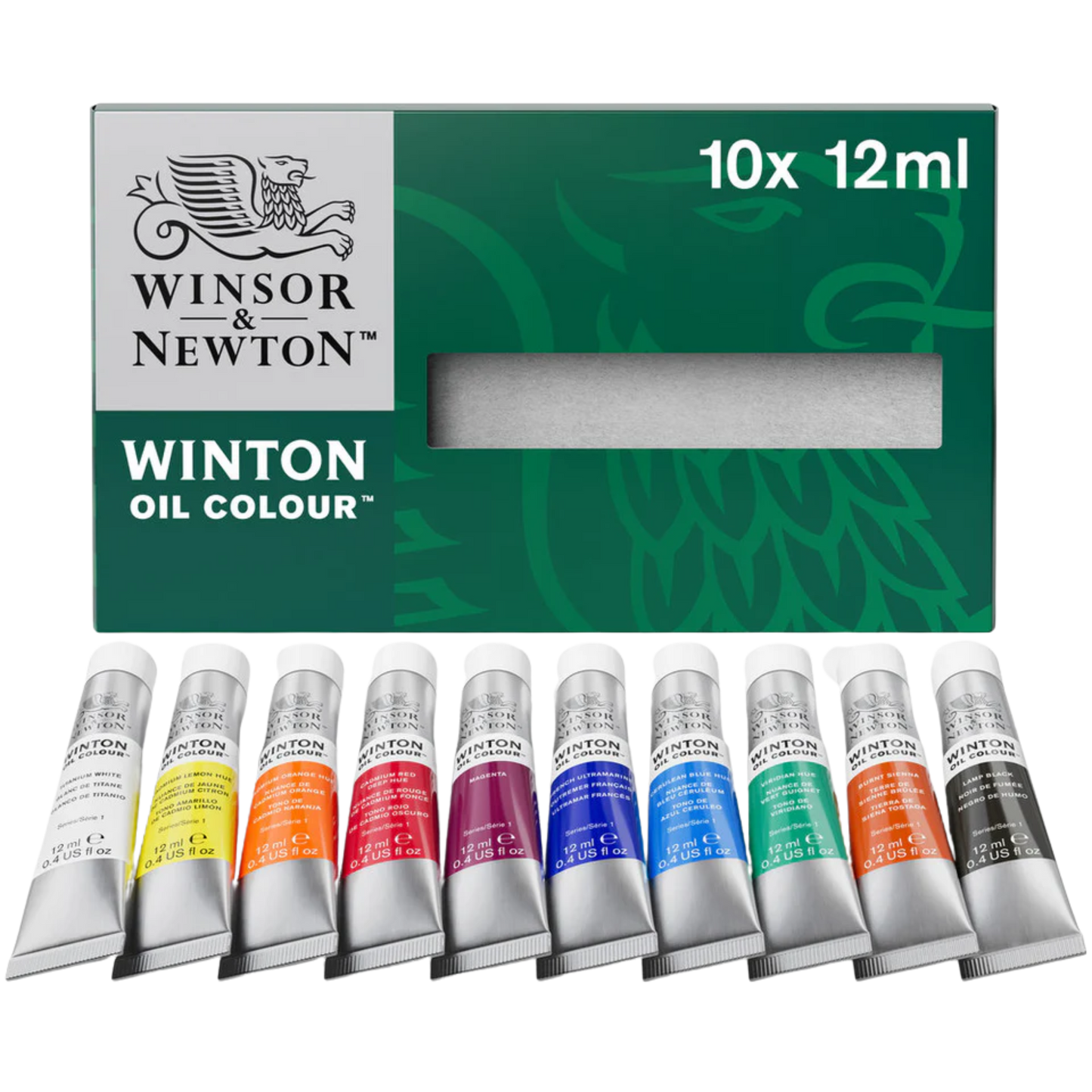 Winsor & Newton Introduction to Fine Art Winton Oil 10 Color Set