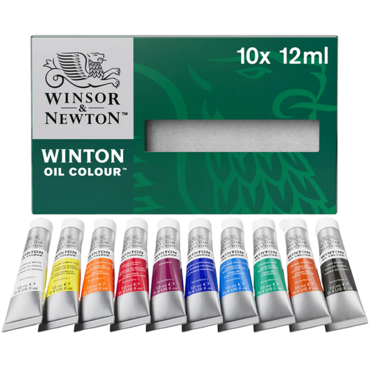 Winsor & Newton Introduction to Fine Art Winton Oil 10 Color Set