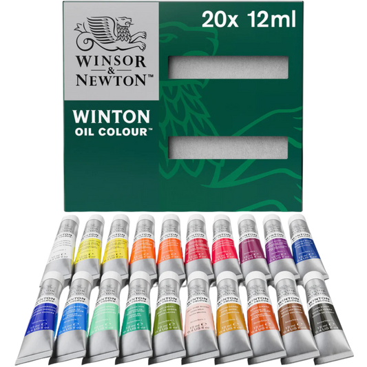 Winsor & Newton Introduction to Fine Art Winton Oil 20 Color Set
