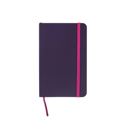 Fabriano Ispira Soft-Cover Notebook, Pocket, Dot, Purple