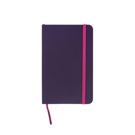 Fabriano Ispira Soft-Cover Notebook, Pocket, Dot, Purple
