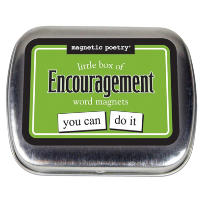 Little Box of Words Magnetic Poetry Kit