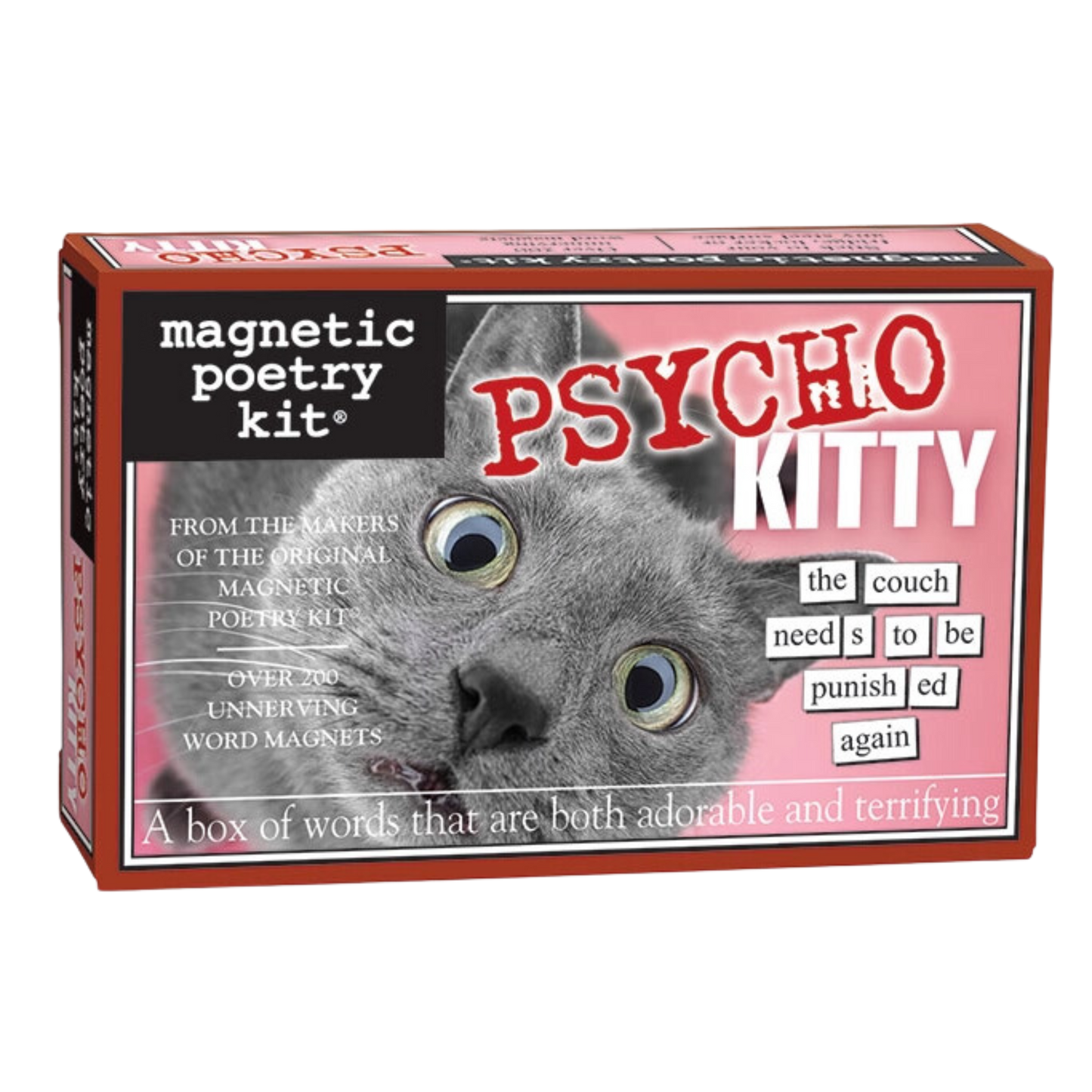 Psycho Kitty Magnetic Poetry Kit