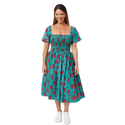 Teddy Dress Fruity Pink
