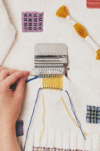 14 Hook, 11cm Mini Weaving Loom