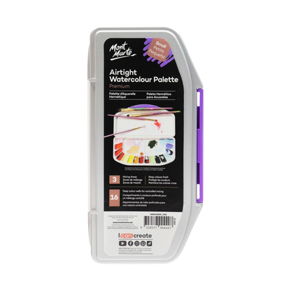 Airtight Watercolor Palette Premium — 16 Slot