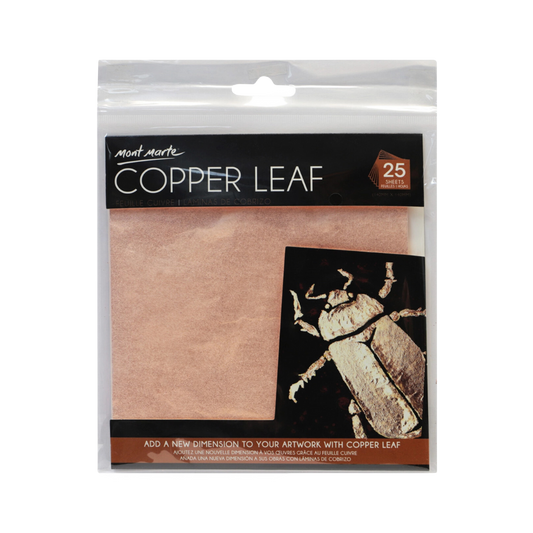Copper Leaf 14x14cm 25 Sheet