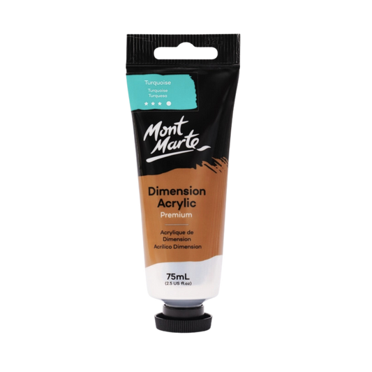 Dimension Acrylic Premium 75ml (2.5 US fl. oz.) Tube: Turquoise