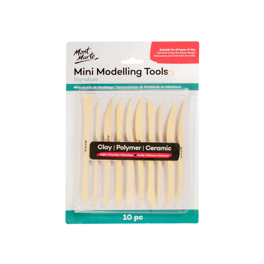 Mini Modelling Tools Boxwood 10pc