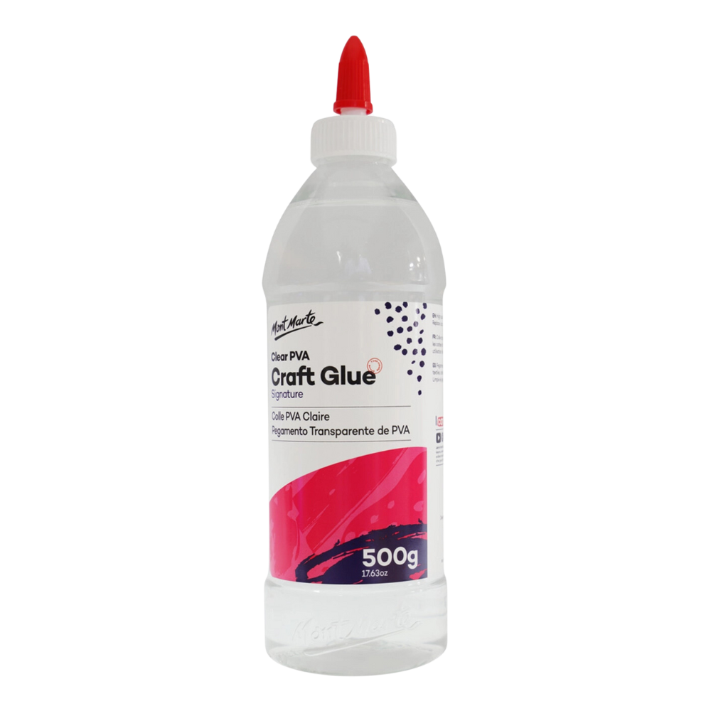 Signature Clear PVA Craft Glue 500g