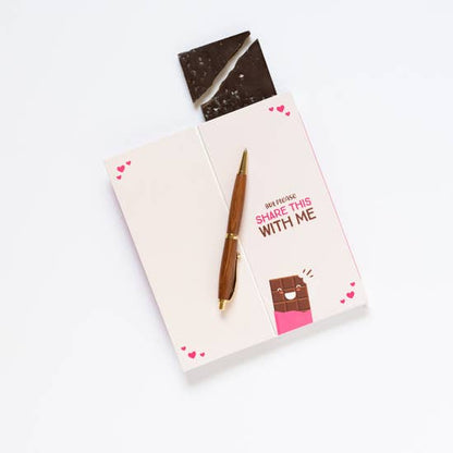 I Love You More Than Chocolate Card